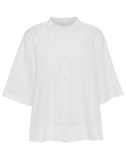 Frau - Abu Dhabi Short Skjorte - Bright White